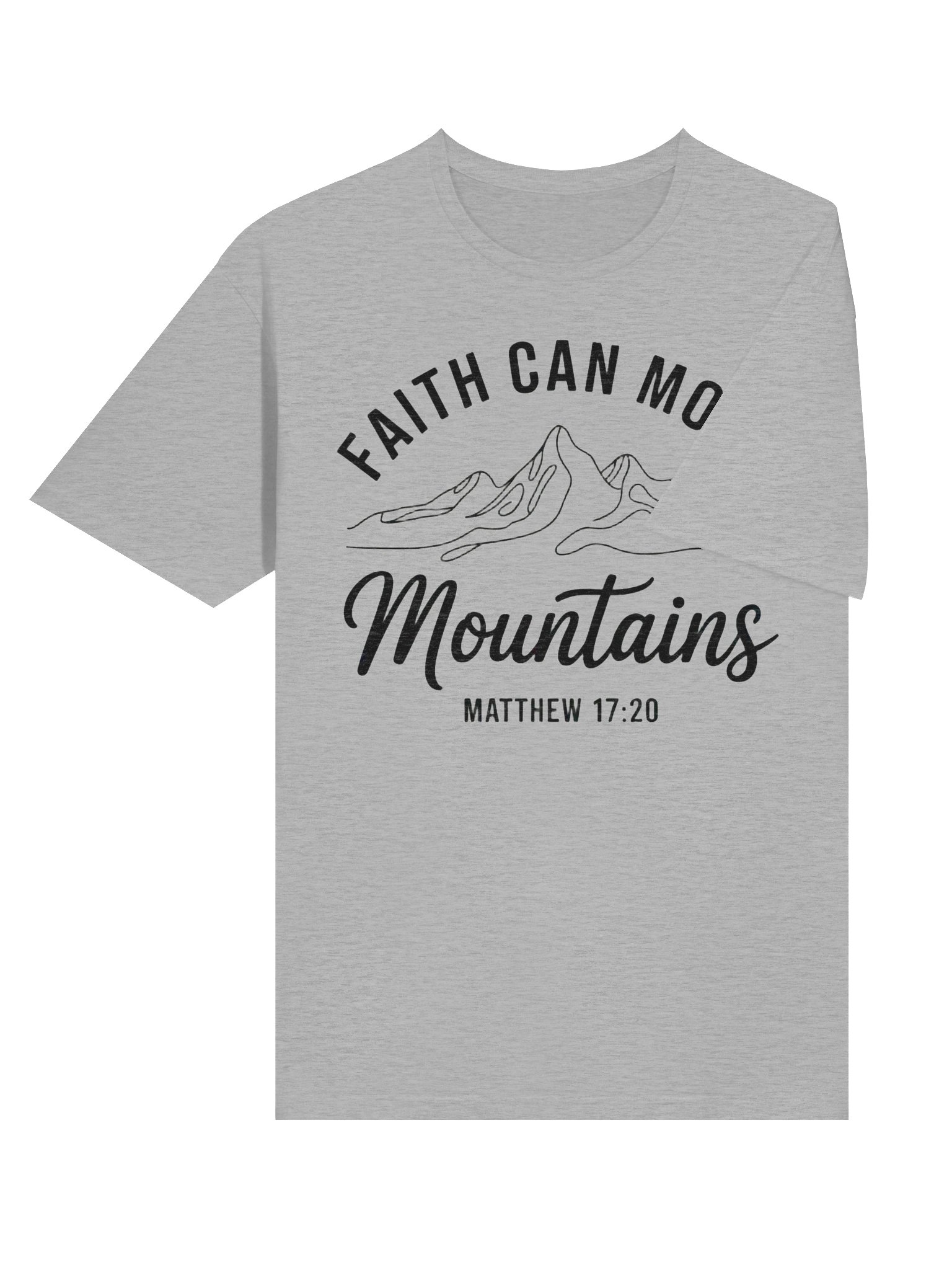 Christian Shirt Faith Can Move Mountains product image (6)