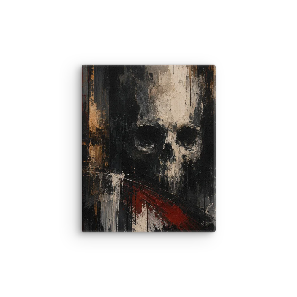 Abstract Skull Shadow Canvas Art product image (12)