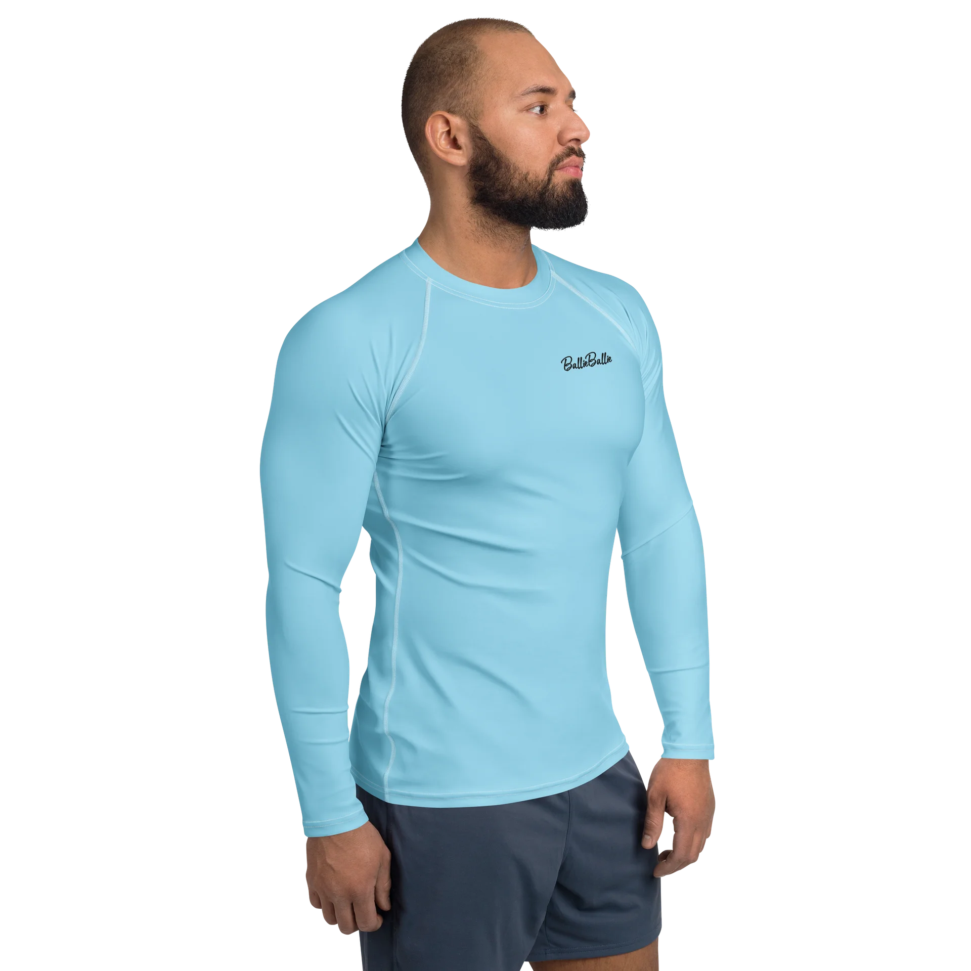 Rash Guard shirt Columbia Blue product image (4)