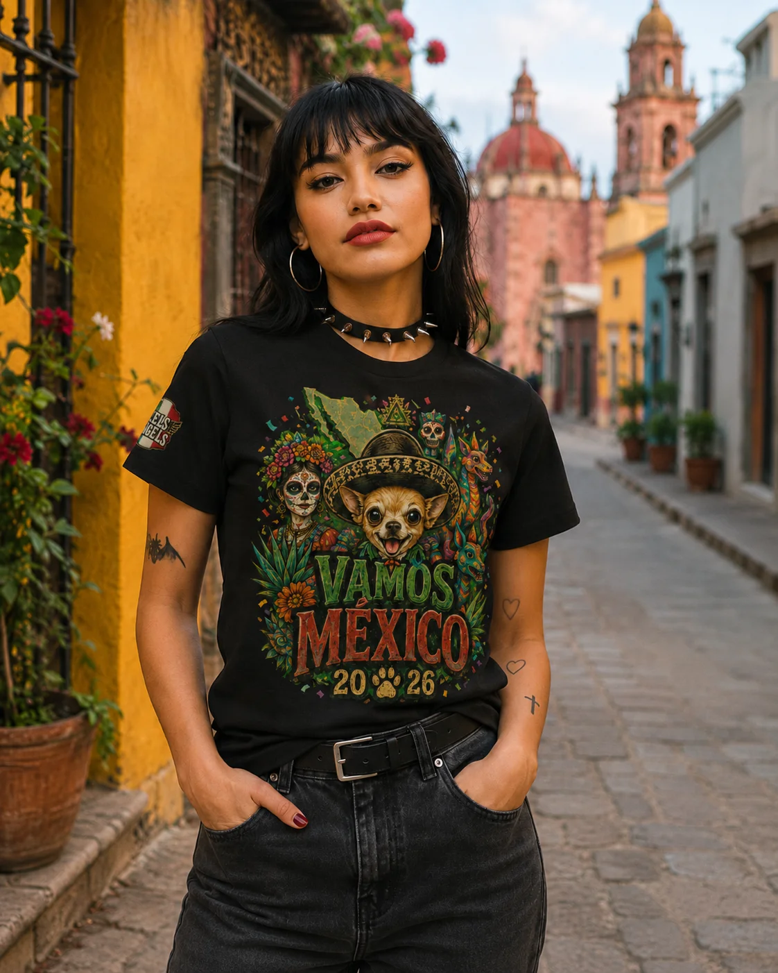 Vamos México 2026 Frank Game Day Tee product image (2)