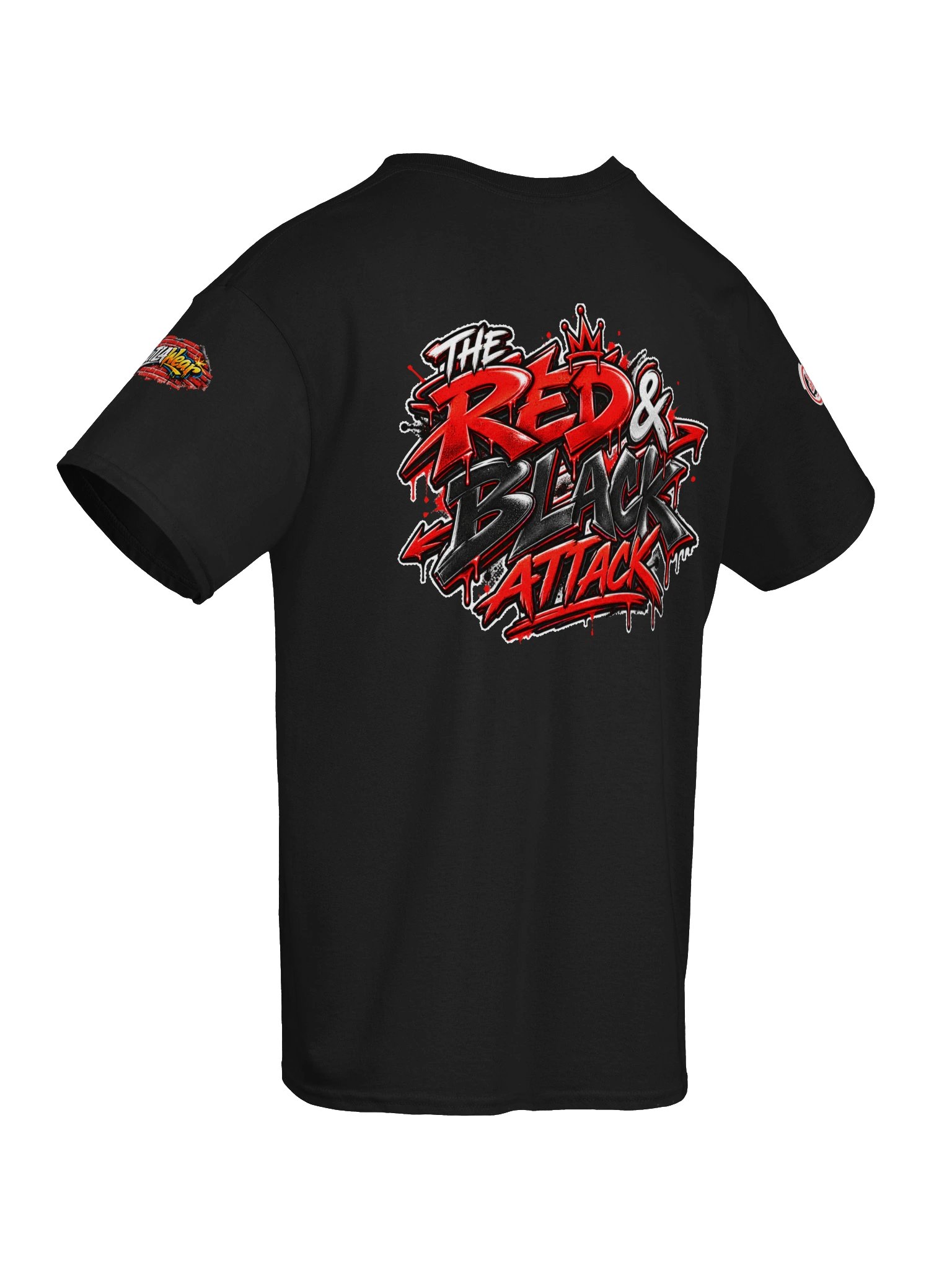 The Red & Black Attack Graffiti Tee product image (24)