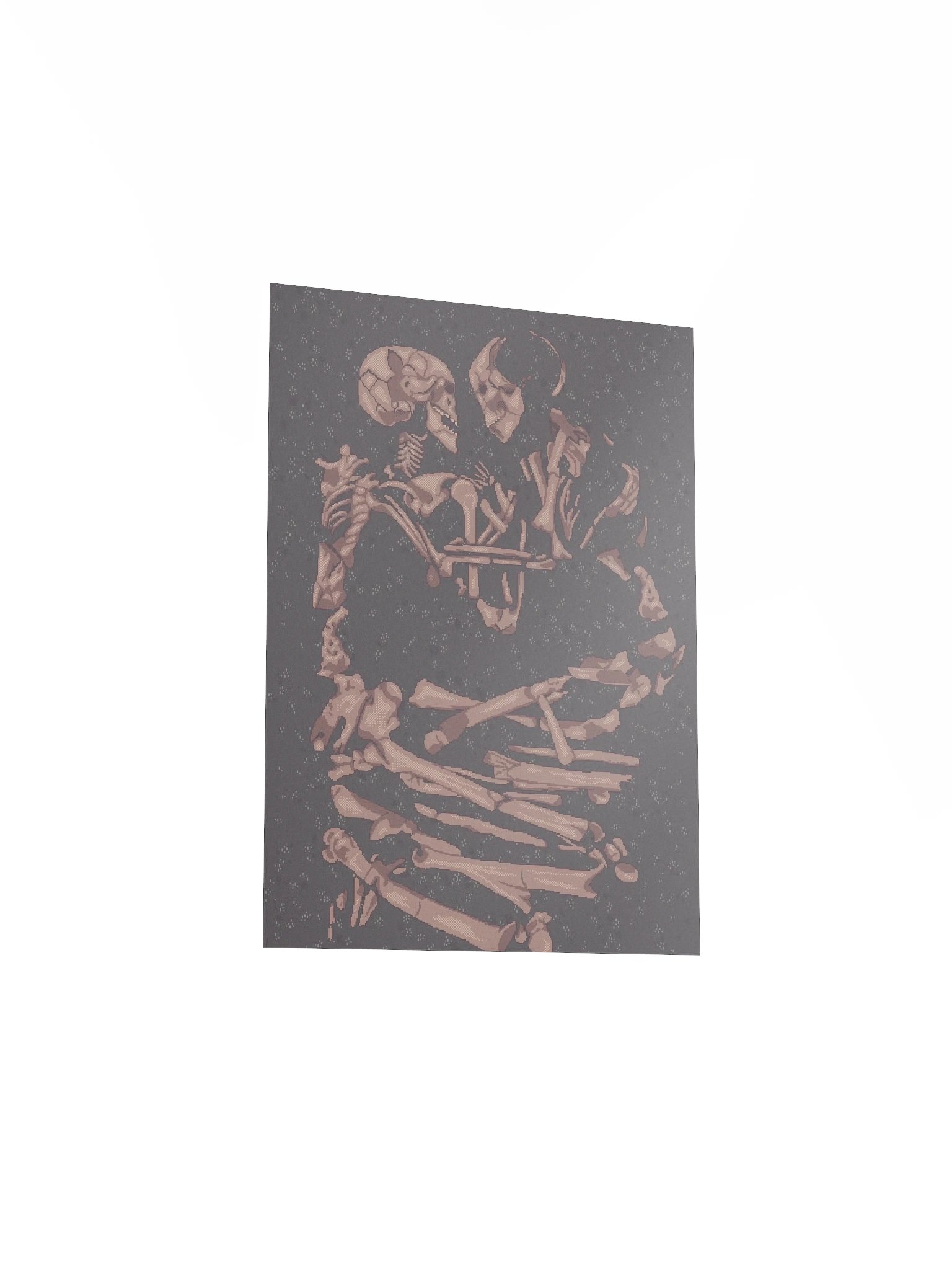 Valentine's Skeletons Print product image (3)