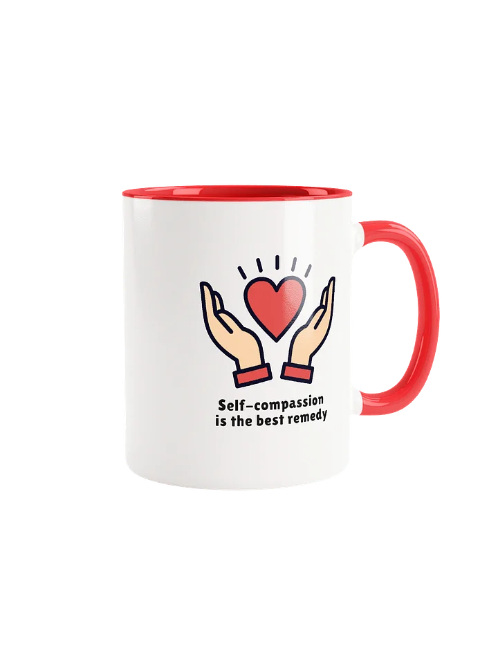 ''Self-compassion is the best remedy'' mug product image (1)