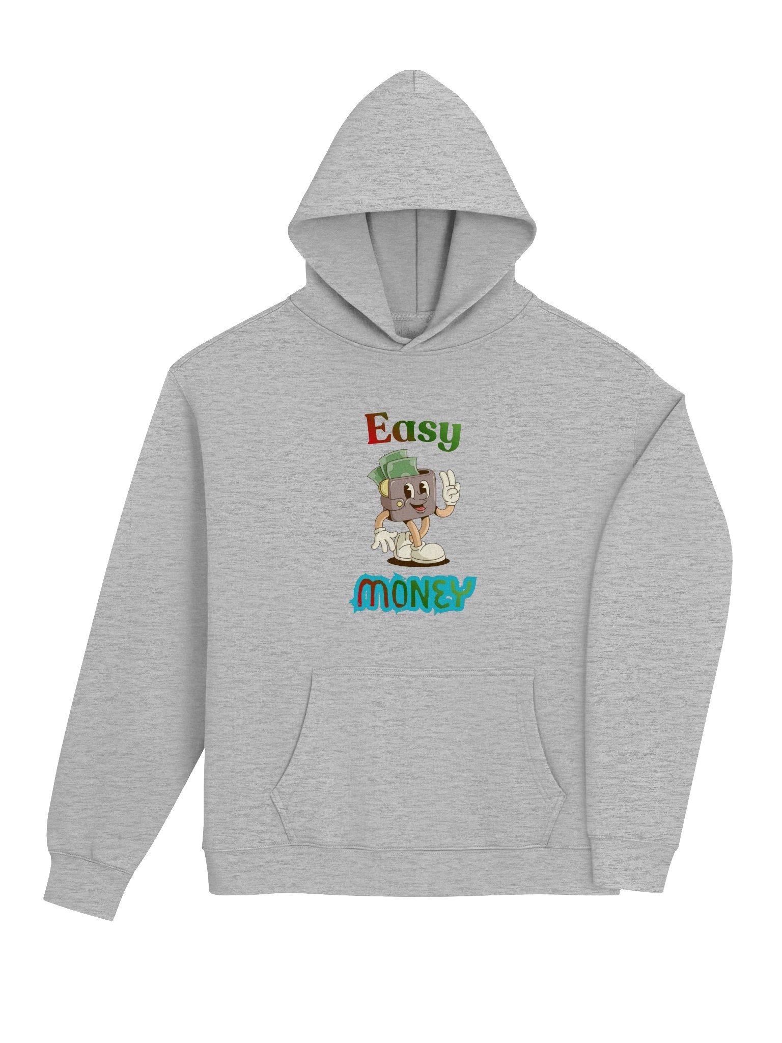 Gray Easy Money Hoodie product image (4)
