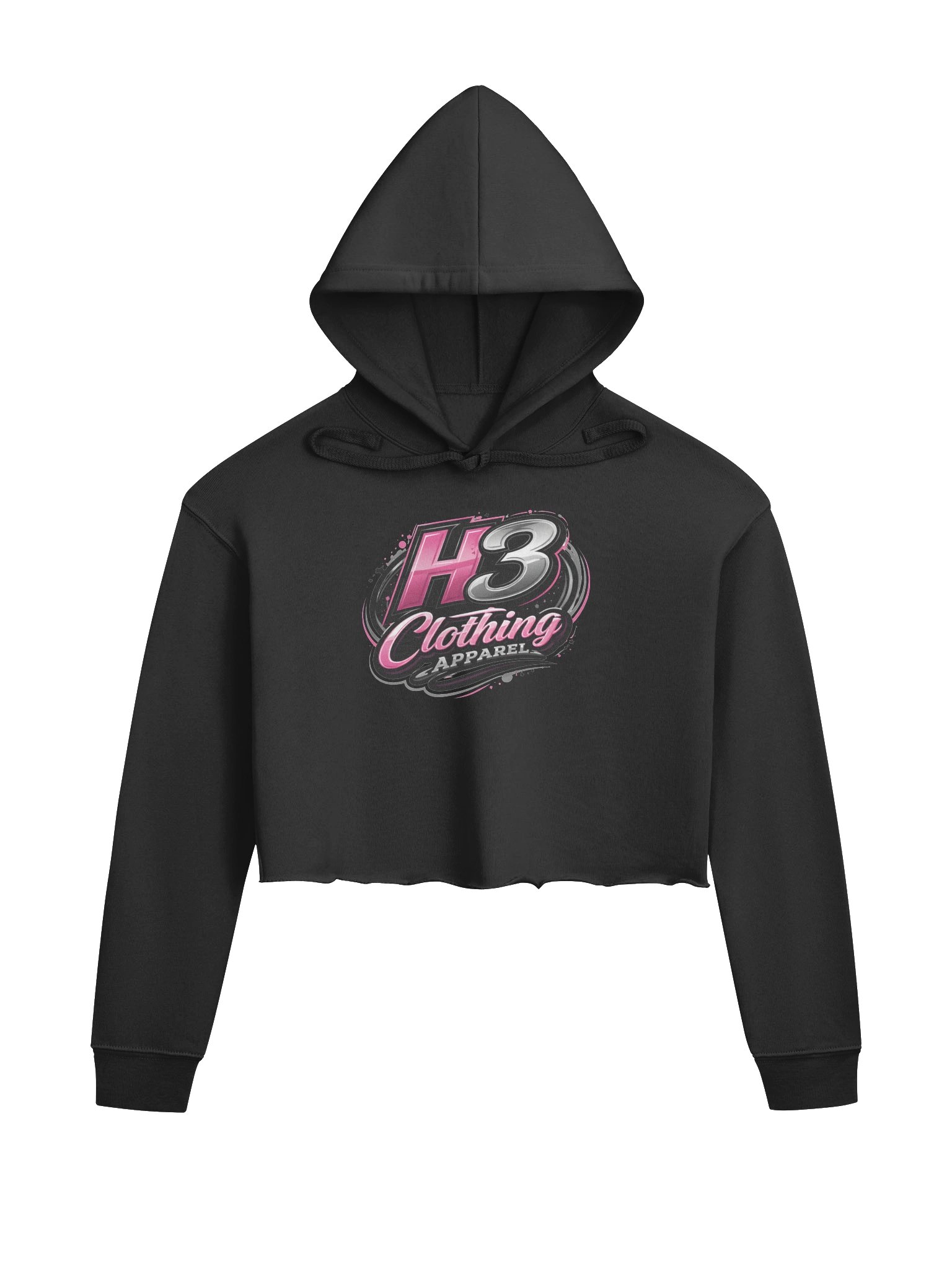 womens crop hoodie alt logo product image (1)