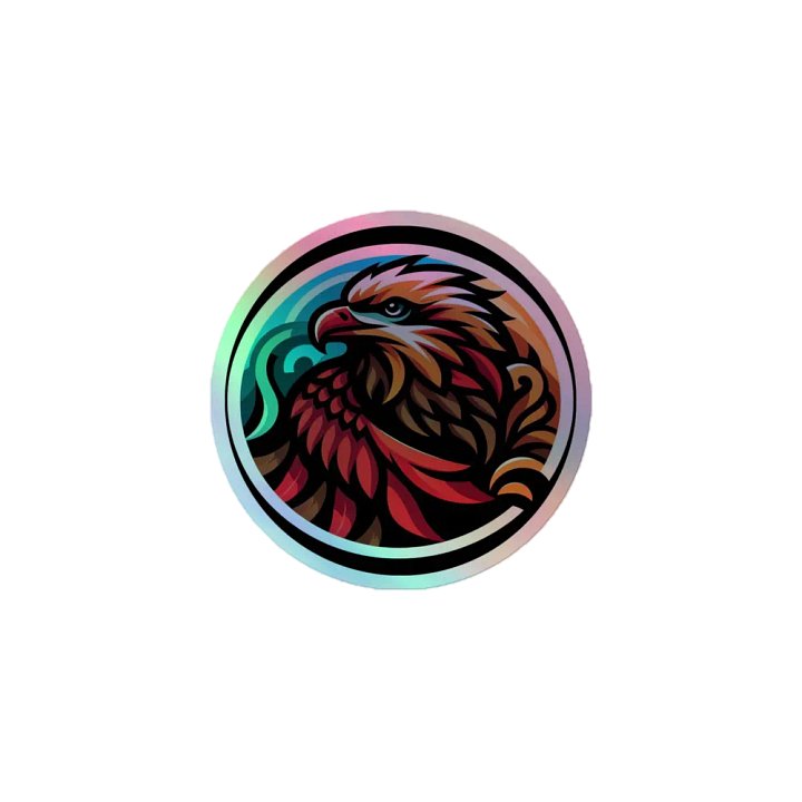 Majestic Eagle Holographic Sticker Set product image (1)
