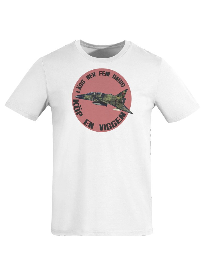 Lägg ner fem dagis - köp en Viggen (Organic unisex T-shirt) product image (111)