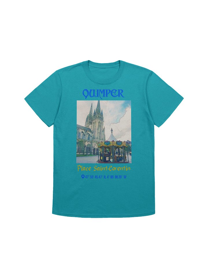 T-shirt Unisexe 100% Coton “Place Saint-Corentin” product image (1)
