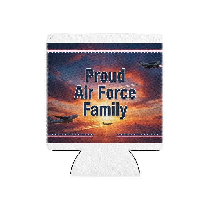 Save Our Veterans - Proud Air Force Family Can Cooler product image (1)