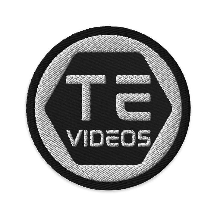 TE Logo Patch - White product image (1)