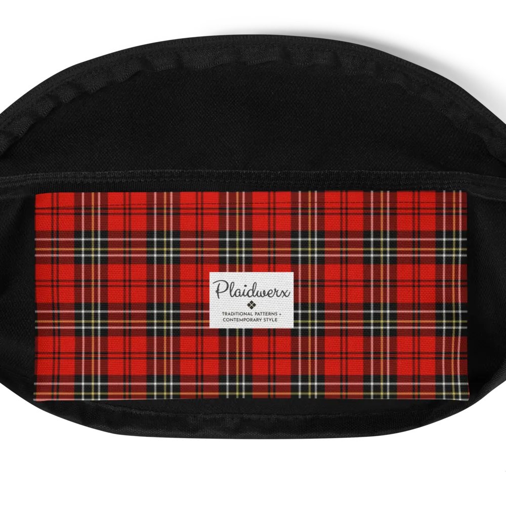 Red Vintage Plaid Fanny Pack product image (6)