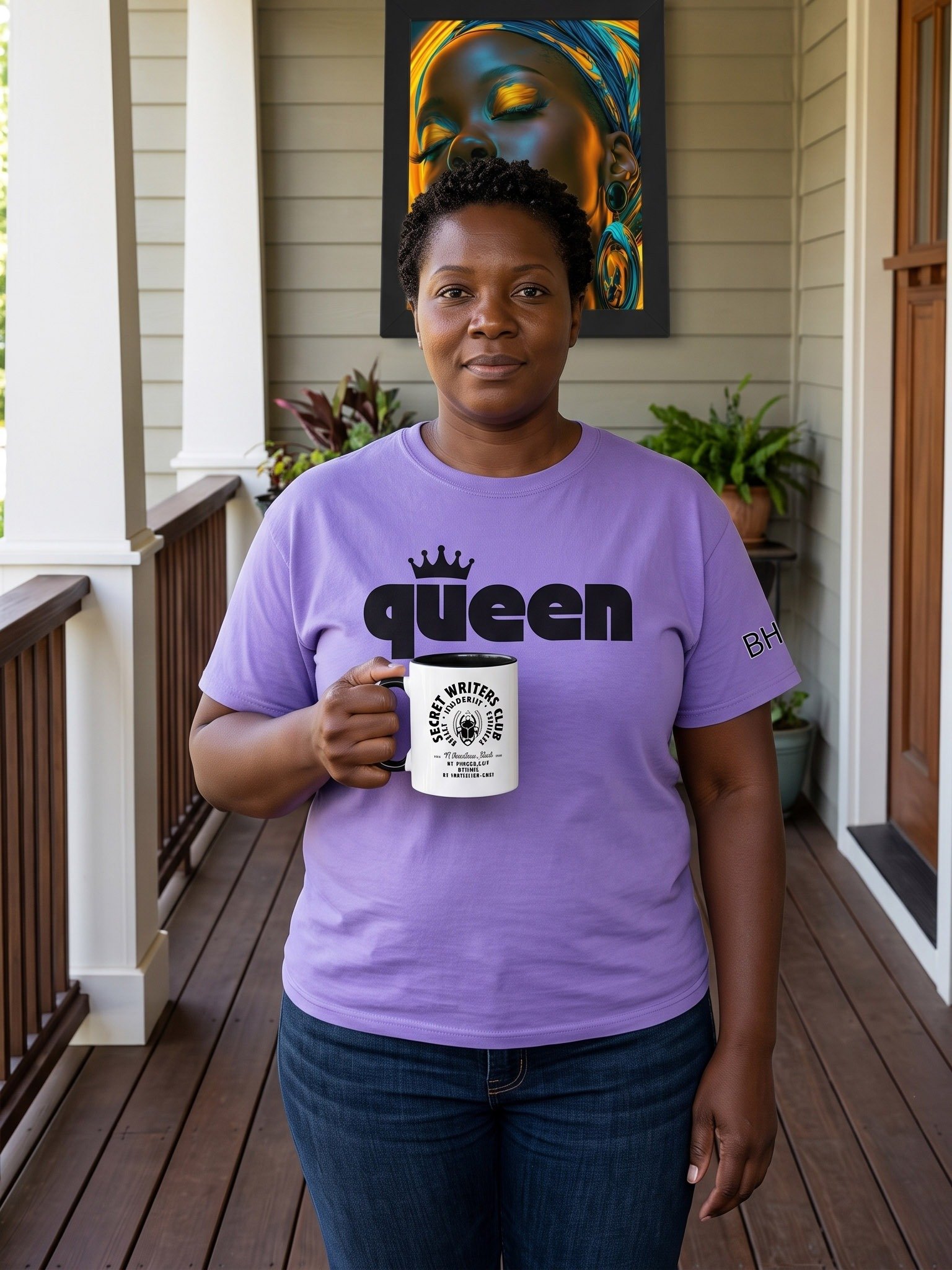 Secret Writers Club | Two Tone Mug | Originology | Black History X product image (3)