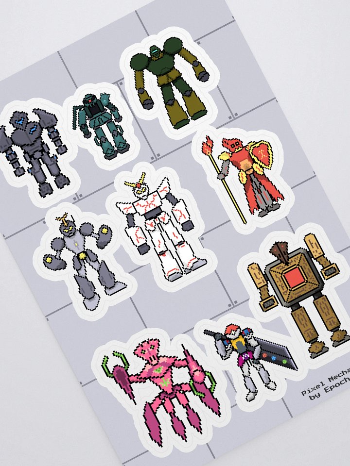 Pixel Mecha Sheet - Series 1 product image (1)