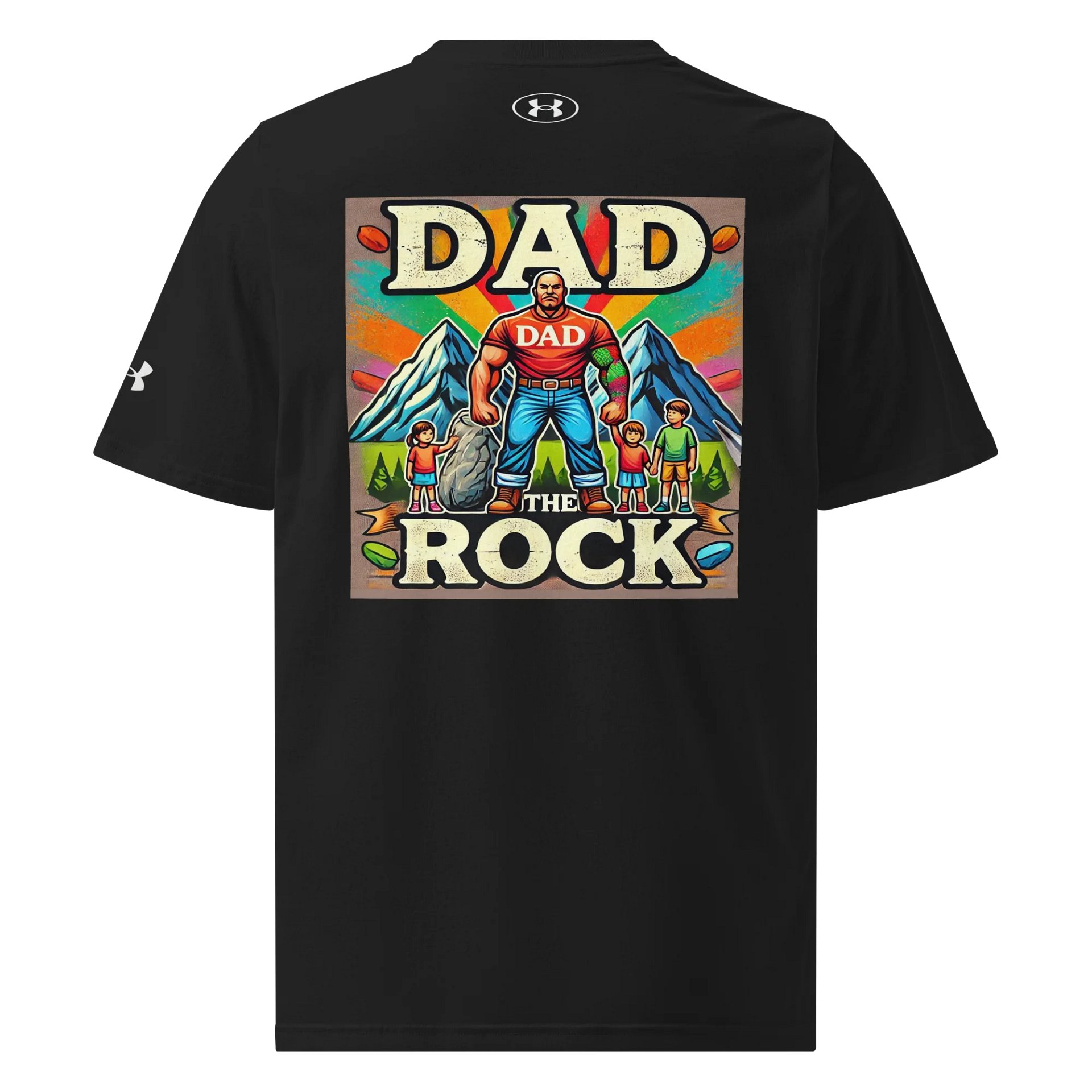Dad The Rock Athletic Tee product image (4)