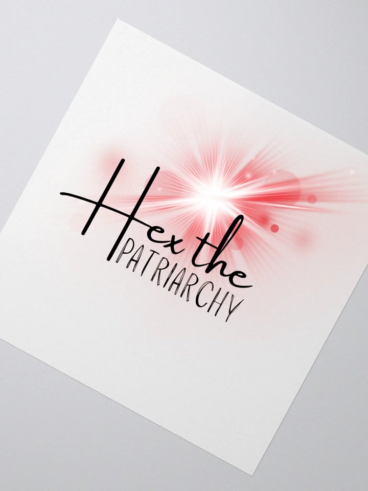 Hex the Patriarchy sticker product image (2)
