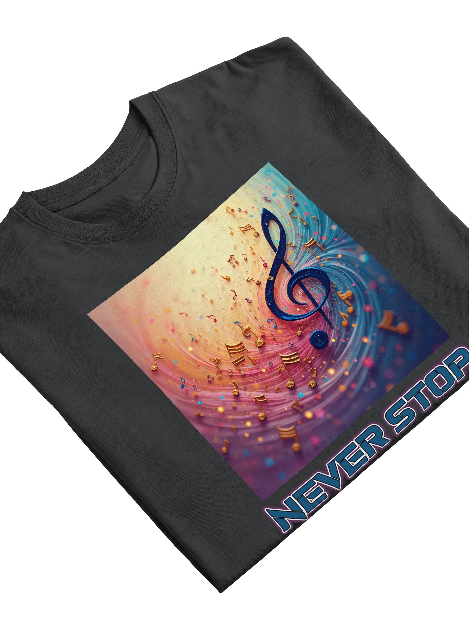 T Shirt - Never Stop FRACTAL product image (5)