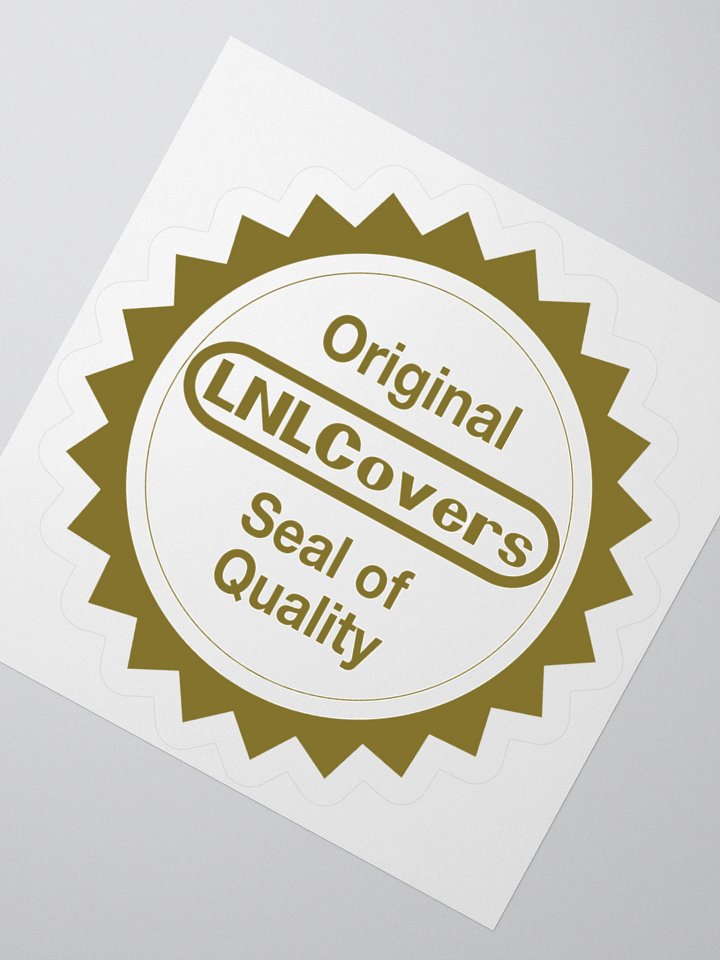 LNLCovers Seal of Quality - Kiss Cut Sticker product image (6)