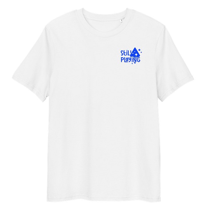 Still Playing White Eco Tee product image (1)