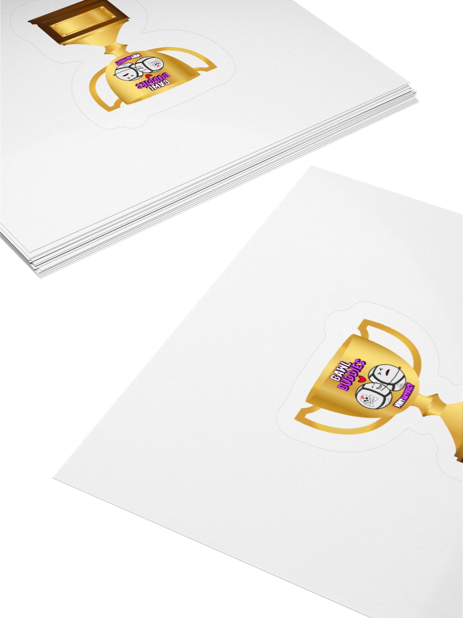 Bawl Buddies trophy Sticker product image (4)