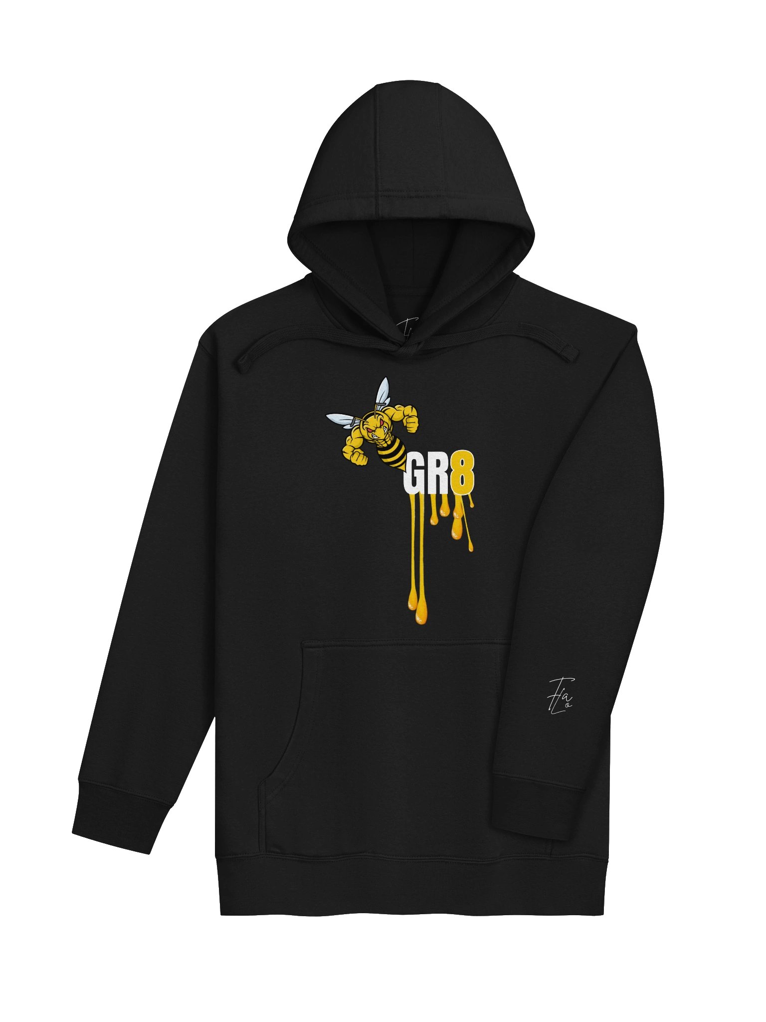 BE GR8 Aggressively Hoodie product image (4)