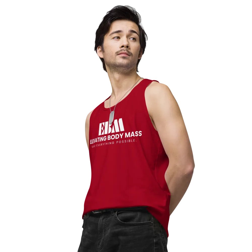 EBM Premium Tank Top (White Logo) product image (7)