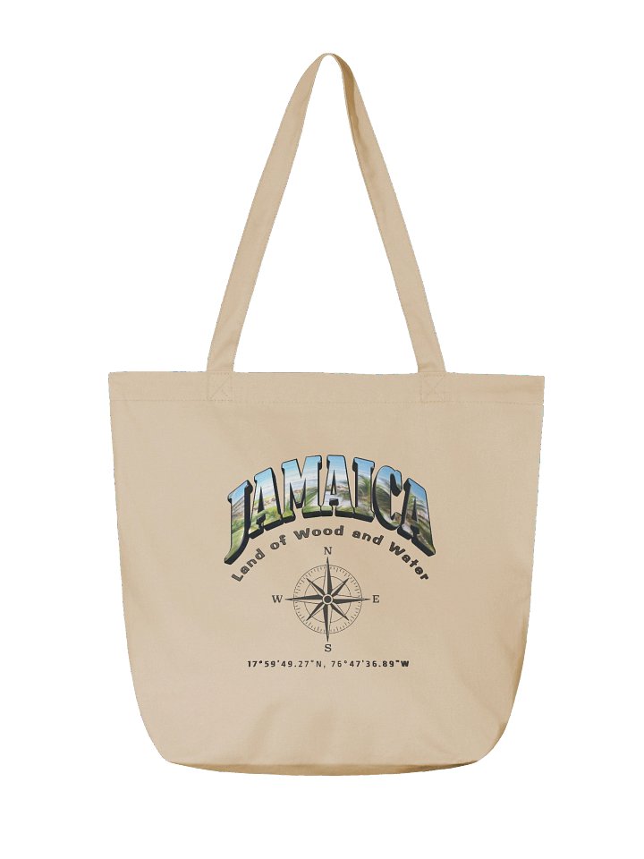 Compass - Jamaica - ALT | Eco-Friendly Tote Bag product image (2)
