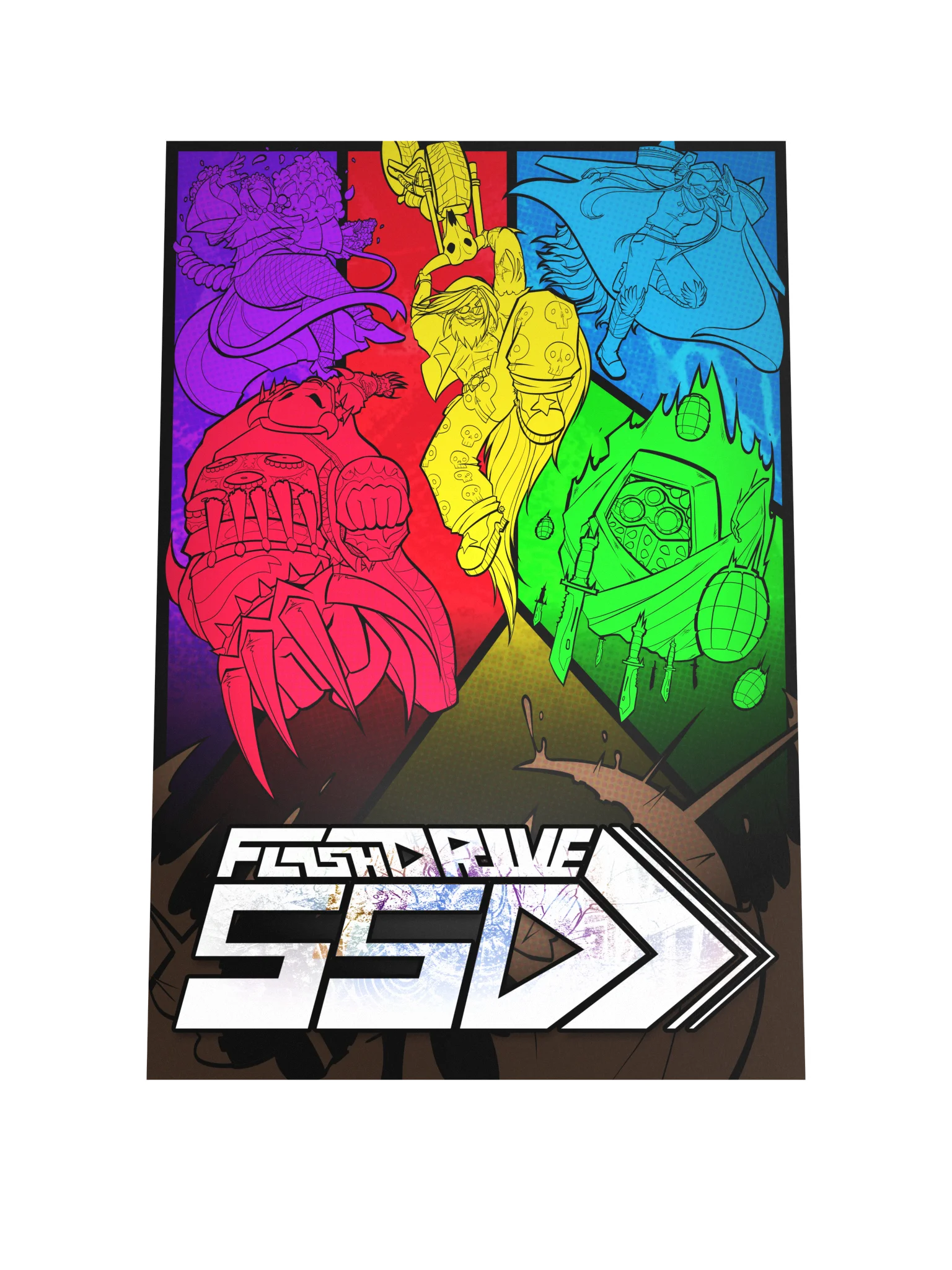 FlashDrive: SSD One Year Anniversary Poster! product image (1)