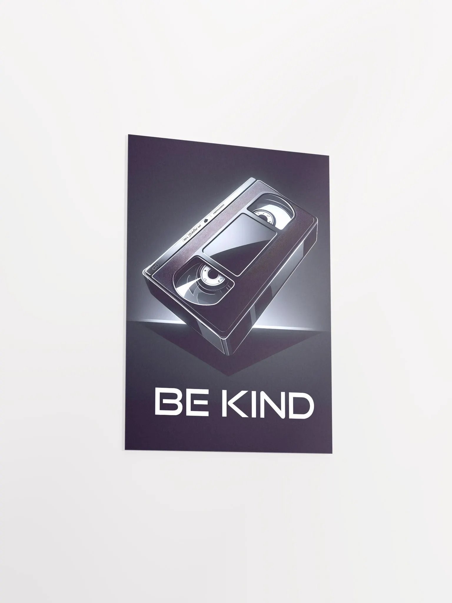 Retro VHS Tape Be Kind Poster product image (3)