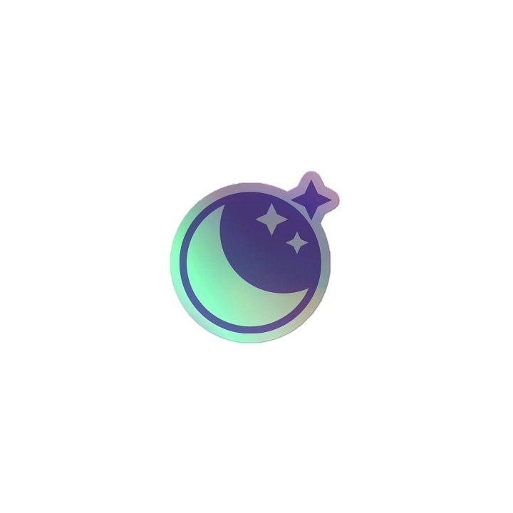 Moonstone Shiny Sticker product image (1)