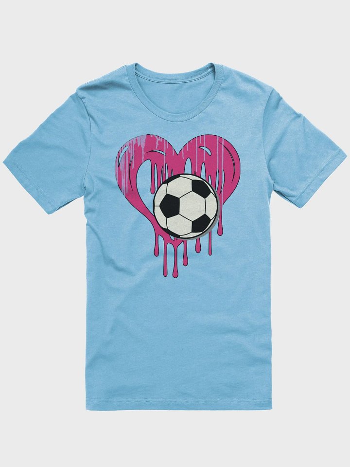 Heart Soccer Melting Love T-Shirt product image (1)