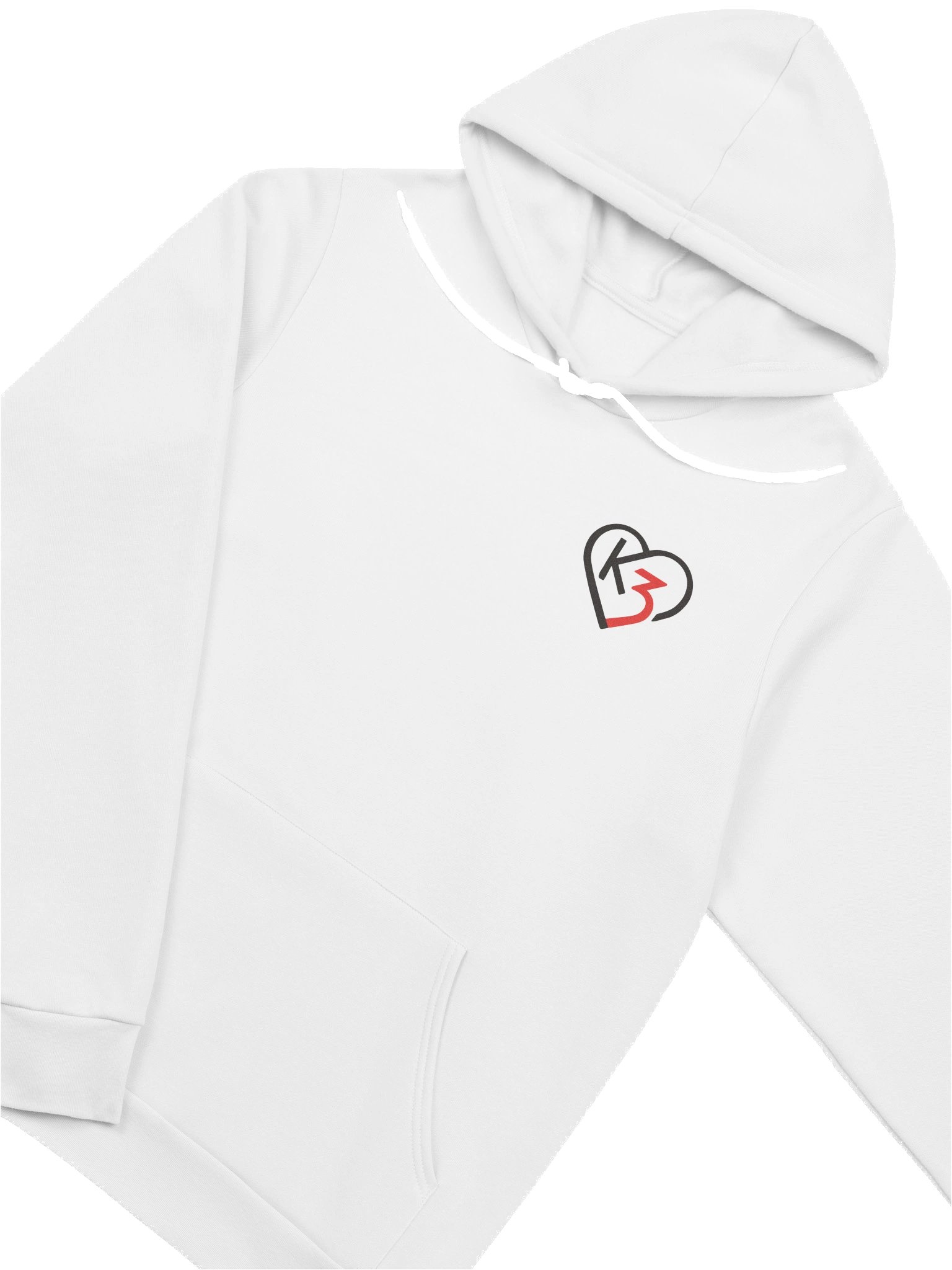 Carry the Feeling™ | CORE Heartmark Hoodie (Black Logo) | Everyday Fit product image (4)