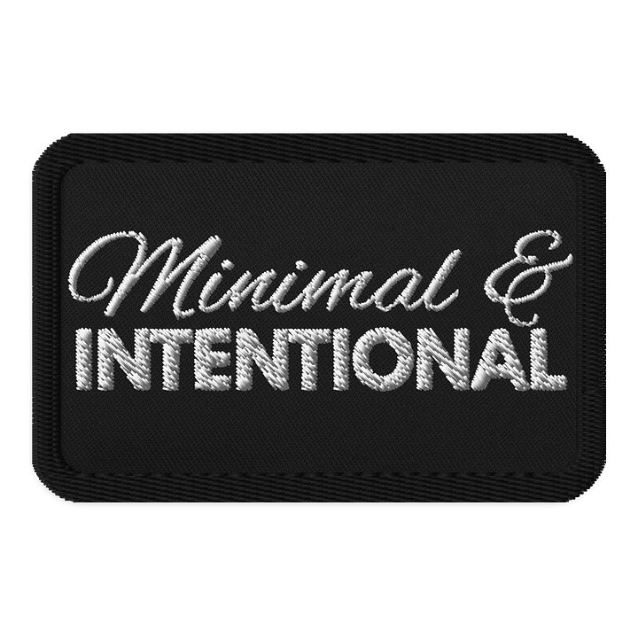 Minimal and Intentional Patch product image (1)