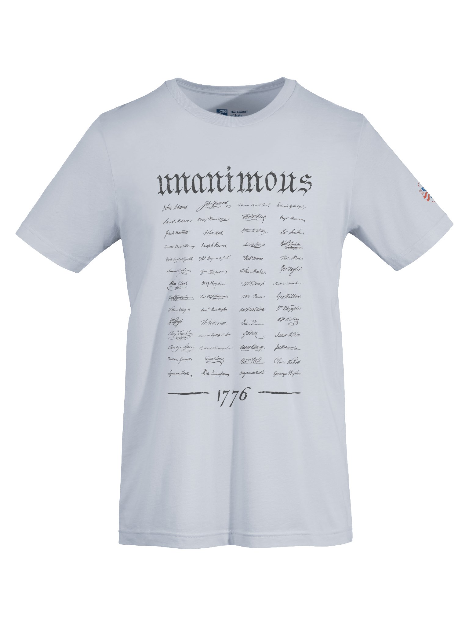 Unanimous 1776 Signers — Tee product image (7)