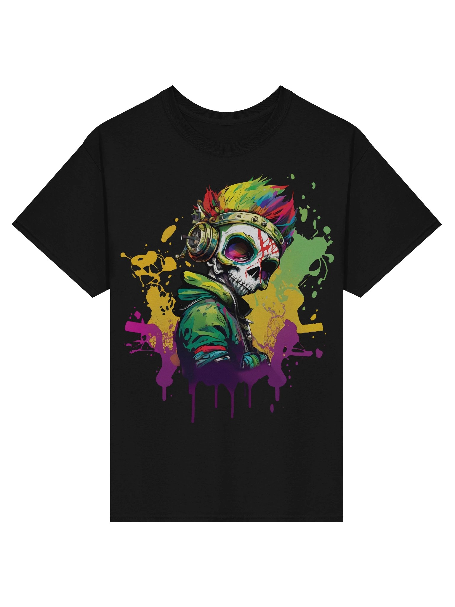 Punk skelet T-shirt product image (2)