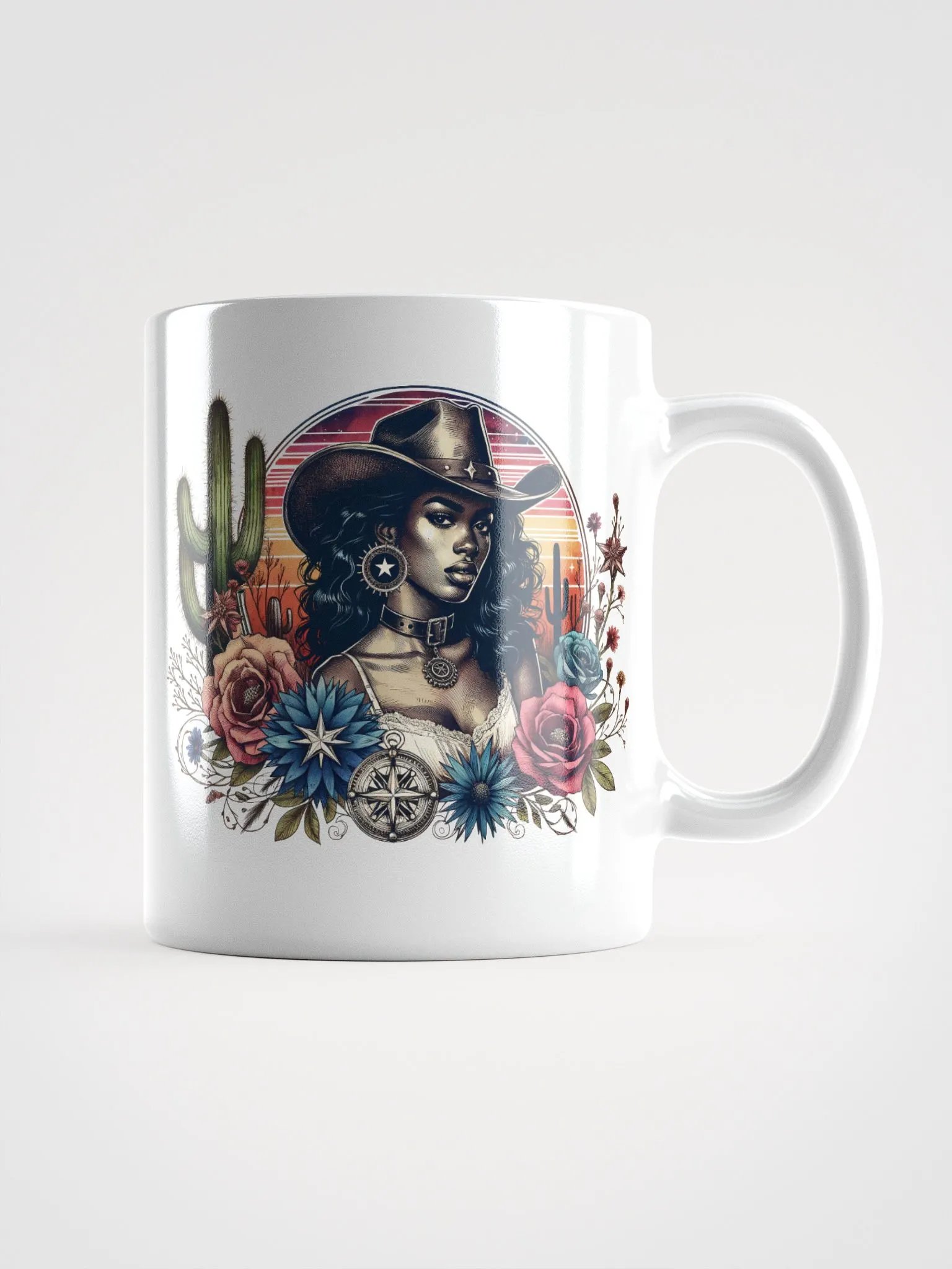 Desert Rose Cowgirl Mug product image (3)