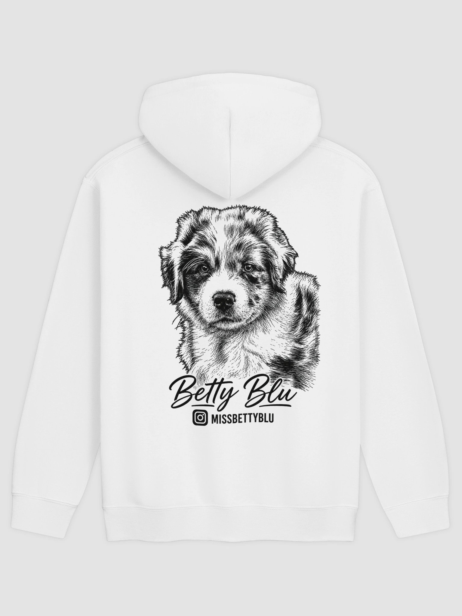 Betty Blu Dog Graphic Hoodie product image (17)