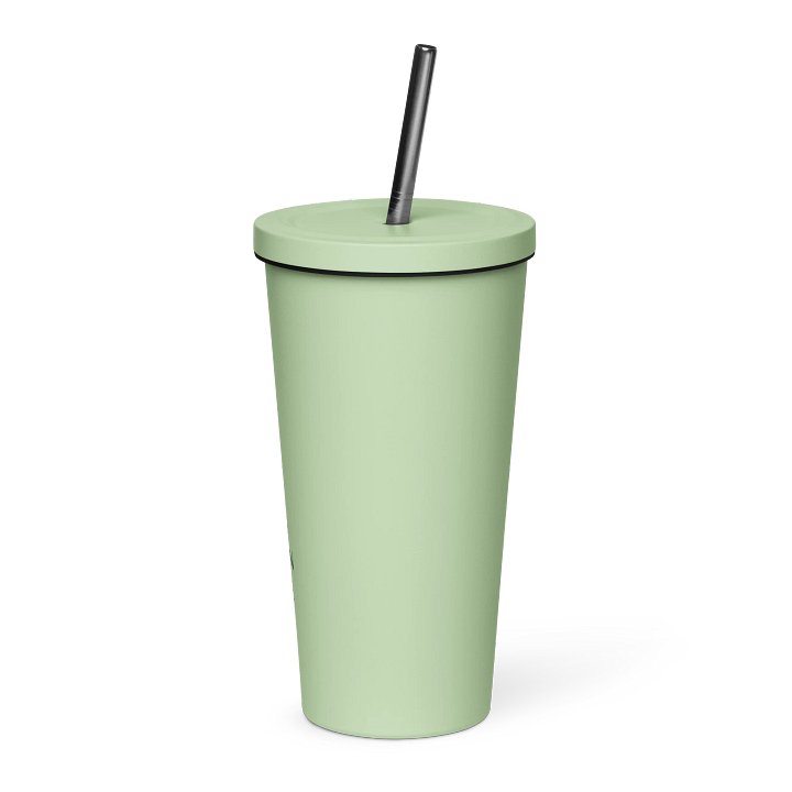 Dresden Mire Insulated Tumbler with a Straw - Light product image (2)