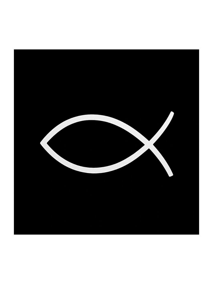 Christian fish symbol sticker product image (1)