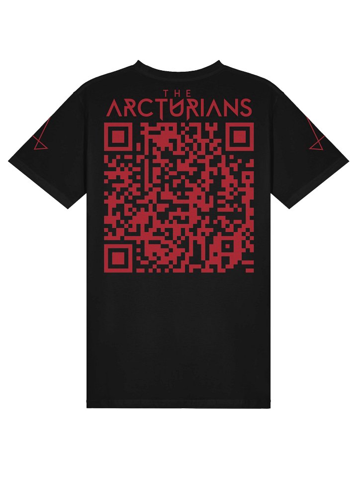BLACK-RED ARC TEE product image (2)