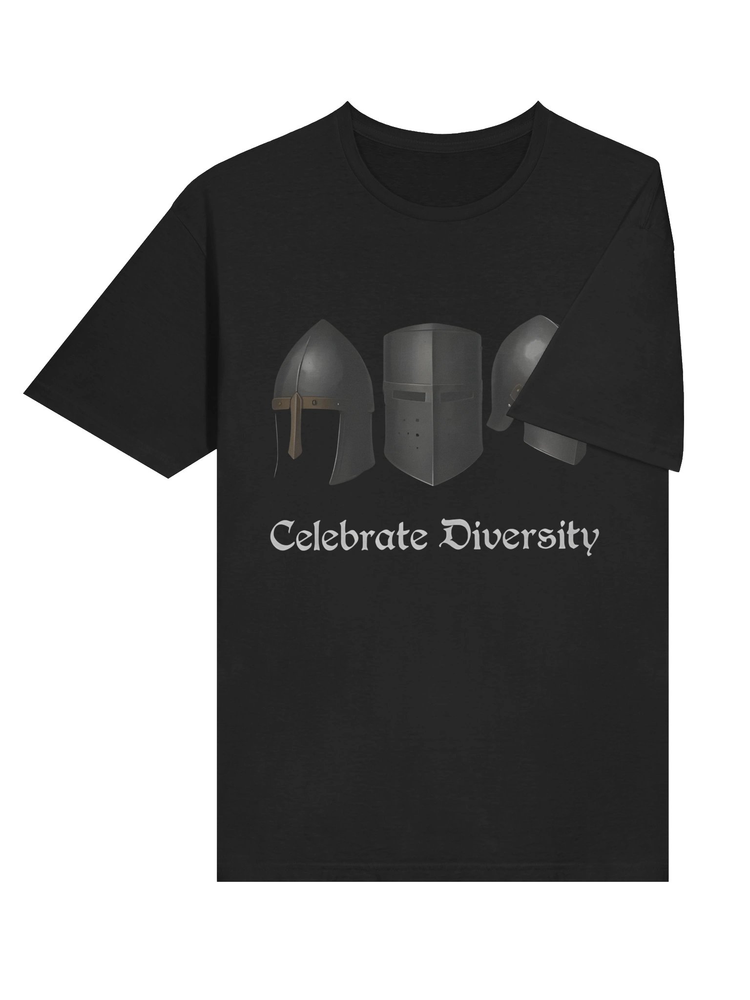 Medieval Helmets Celebrate Diversity Shirt product image (4)
