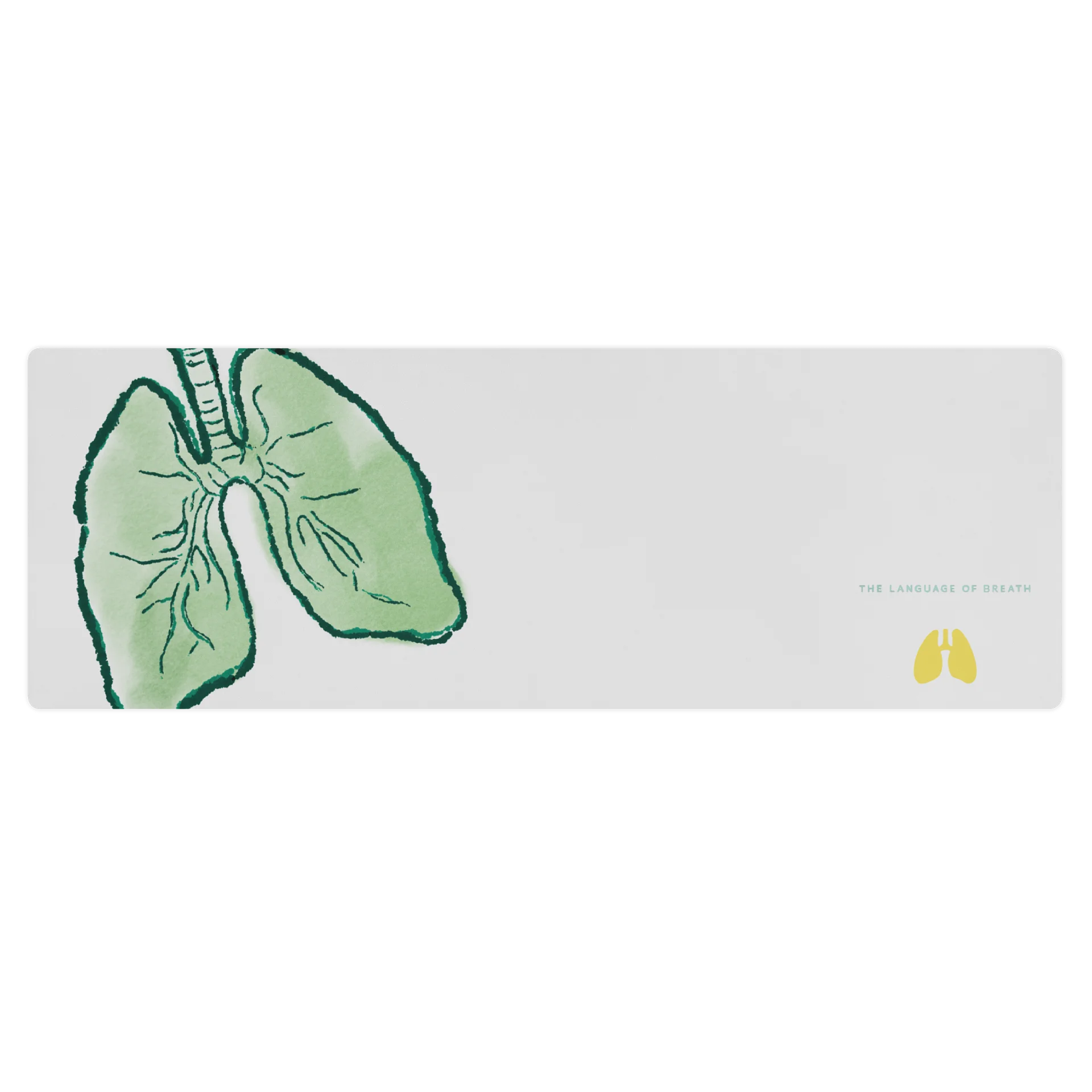"Breathe Deep, Move Slow" Mat product image (1)