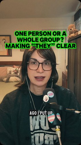 How do you keep it clear when you’re switching between singular “they” and plural “they”? Here’s a friendly tutorial for peop...