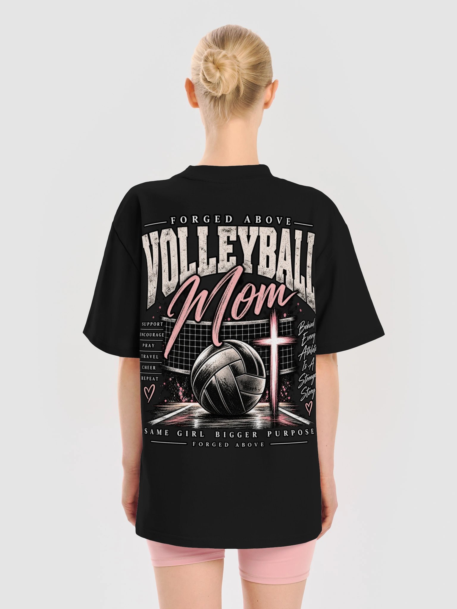 Forged Above Logo Tee (Volleyball MoM) product image (39)