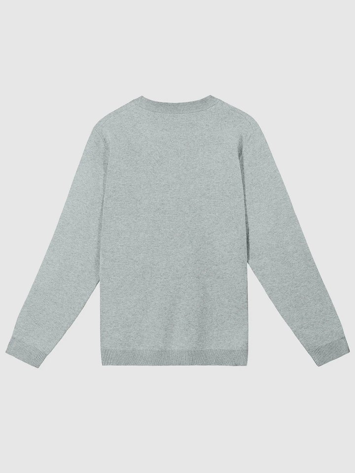 Customizable Classic Fit Jacquard Crewneck Sweater product image (8)