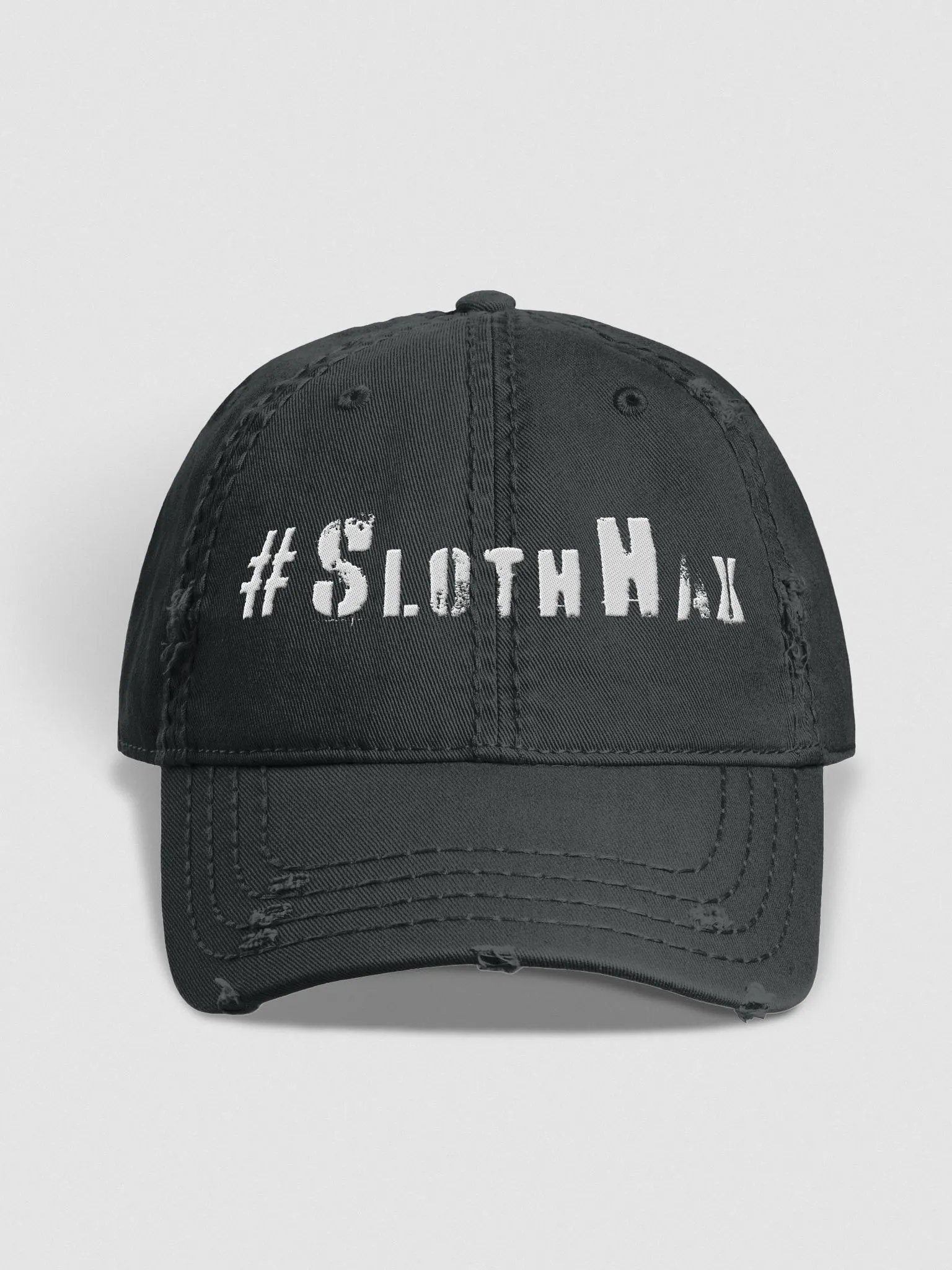 Classic #SlothHax • Distressed Cap product image (1)