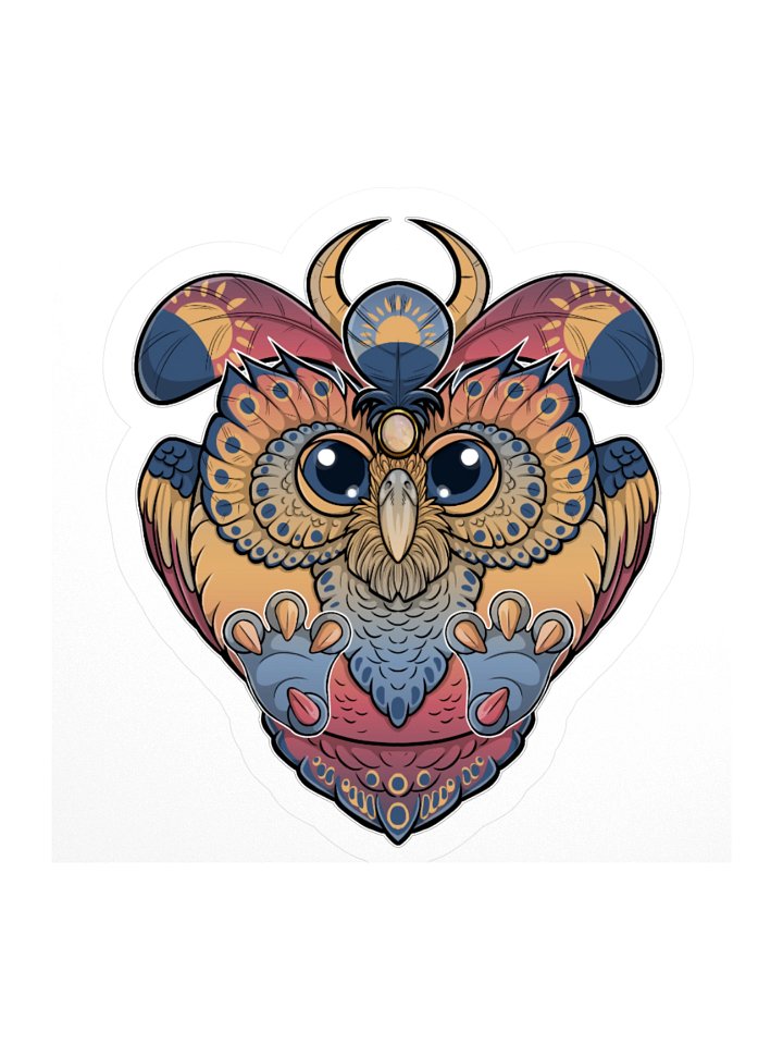 Sunrise Owl Stickers product image (1)
