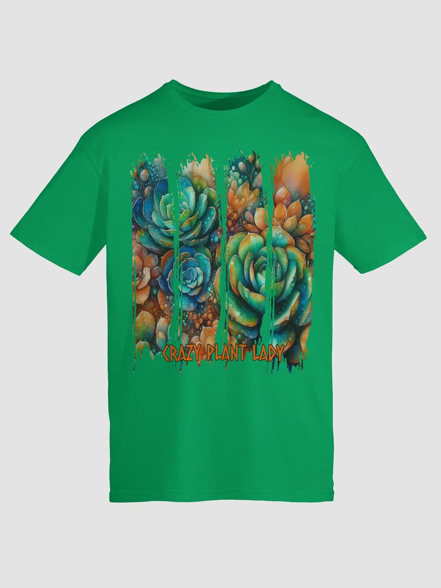 Crazy Plant Lady | Plant Lady T‑Shirt | Vintage Crazy Plant Lover Tee product image (4)