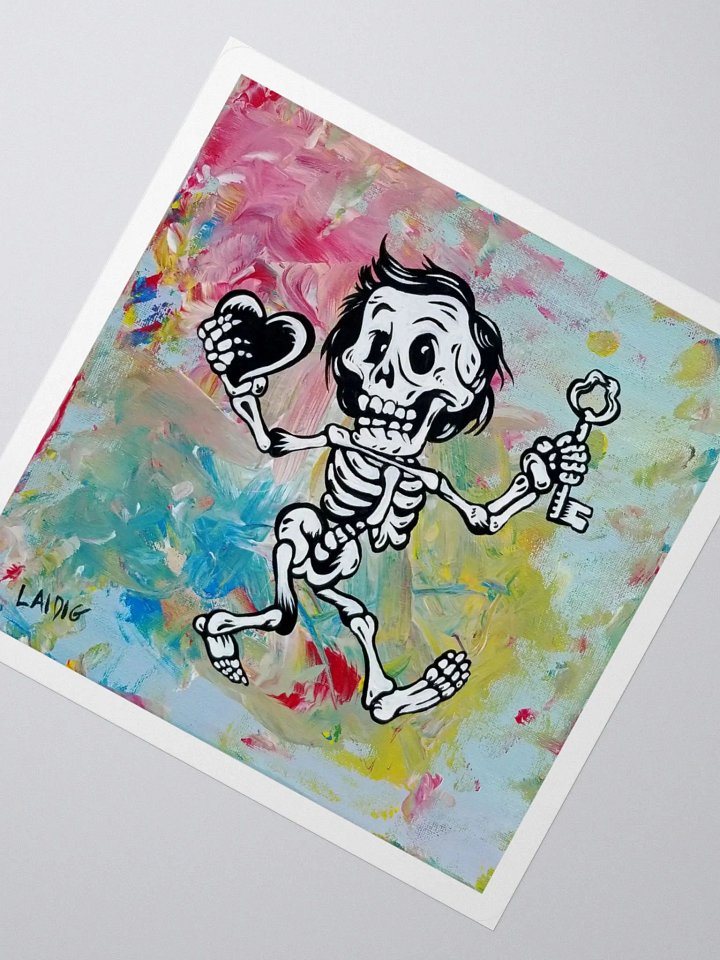Got your heart Mr. Bone Daddy vinyl sticker product image (4)