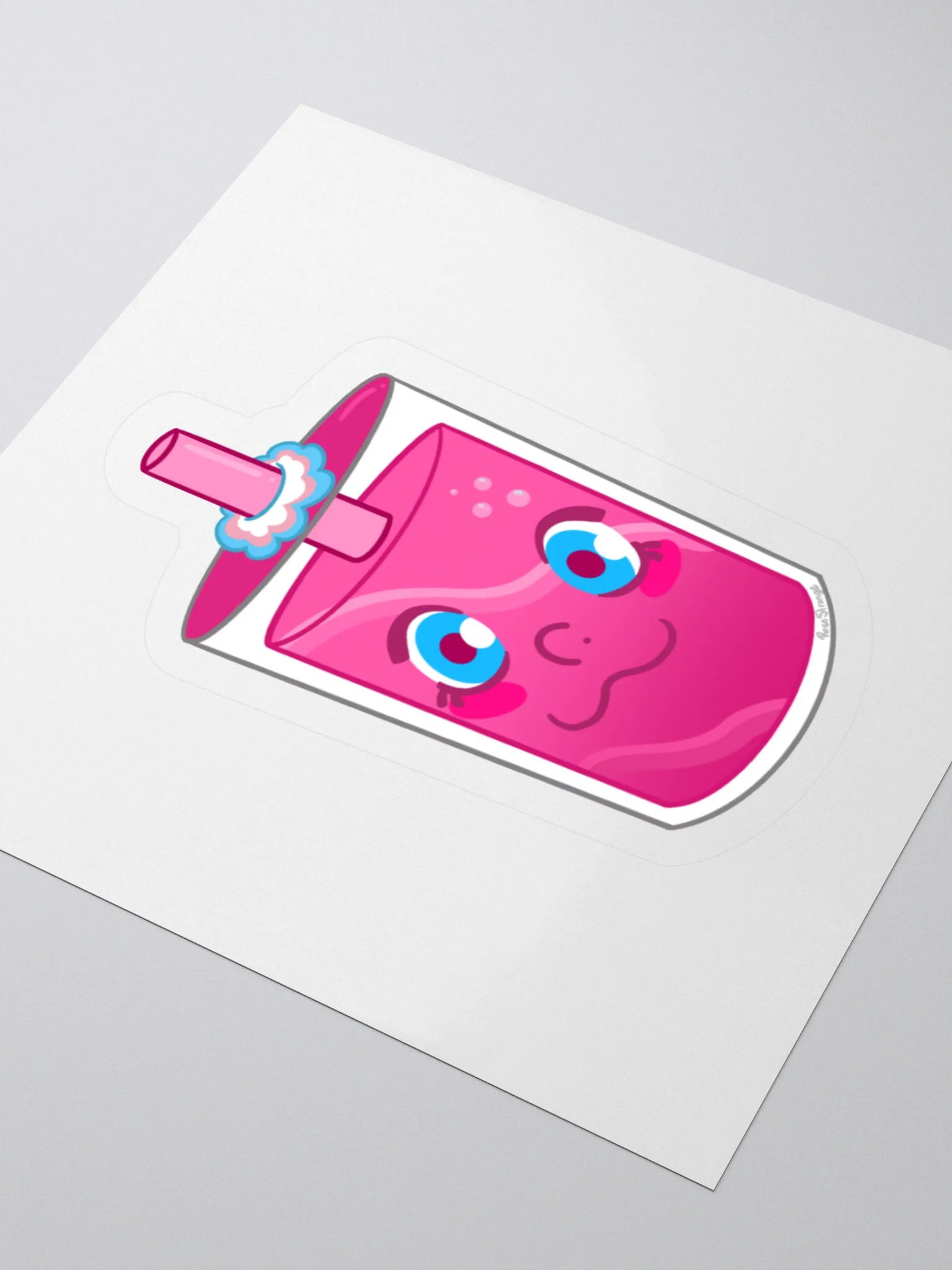 Drinkable Pink Sticker product image (8)