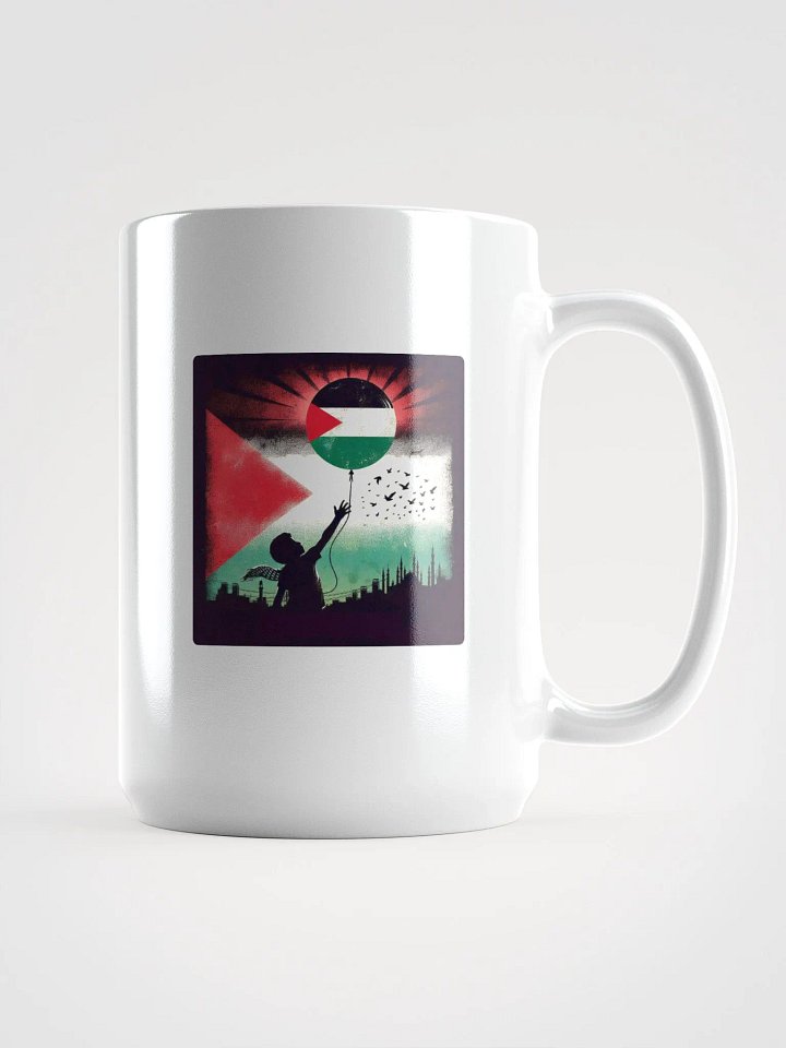 Sunrise of Hope Mug | free palestina product image (1)